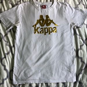 White kappa tee